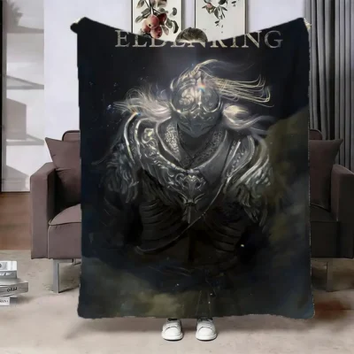 Hot Game Elden Ring Tarnished Throw Blanket