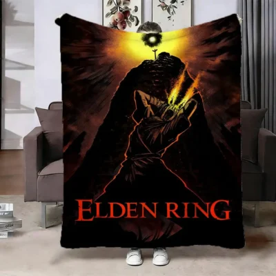 Hot Game Elden Ring Vinatge  Throw Blanket