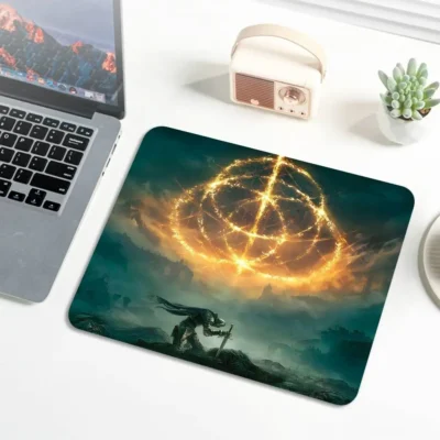 Game Elden Ring Logo Small Mouse Pad