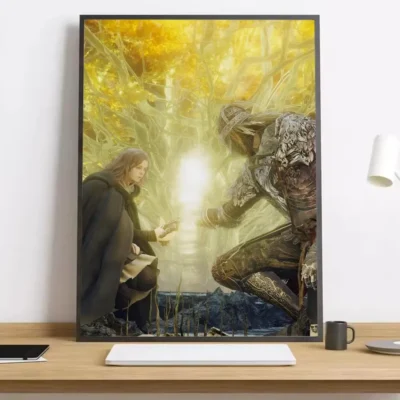 Hot Game Eldens Ring Vintage Wall Art