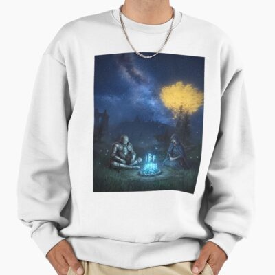 Elden Ring Bonfire Night Scene Sweatshirt