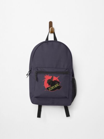 Elden Ring Red And Black Retro Design Backpack