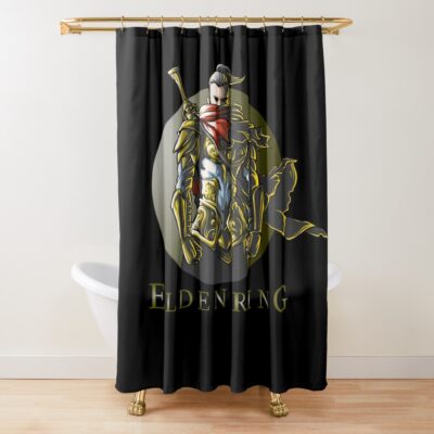 Elden Ring Fan Artwork Shower Curtain