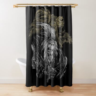 Elden Ring Fan Art Shower Curtain