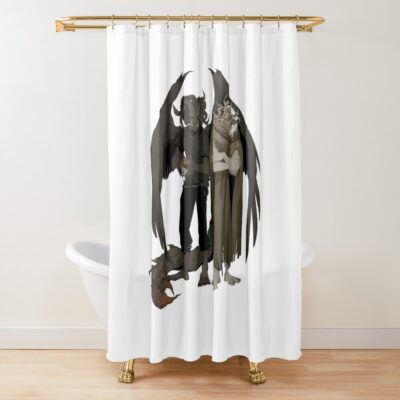 New Elden Ring Wings Shower Curtain