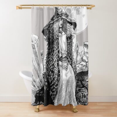 Elden Ring Bassic Shower Curtain