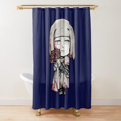 Elden Ring White Faced Varres Shower Curtain
