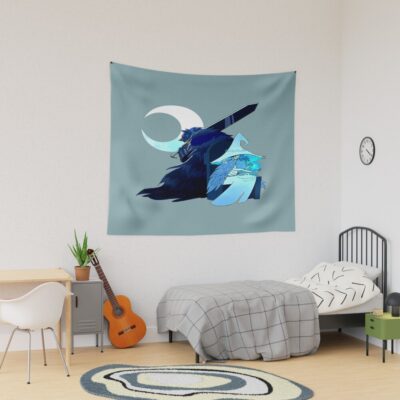 Wolf And Ranni The Witch Tapestry