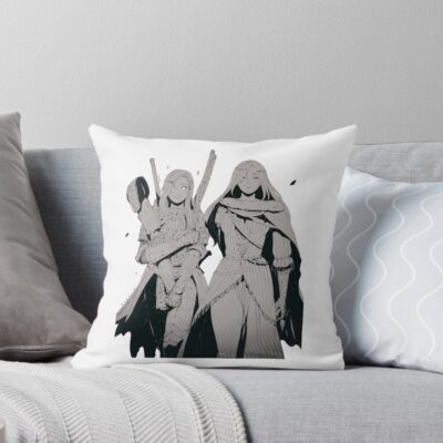 Elden Ring Couple Throw Pillow
