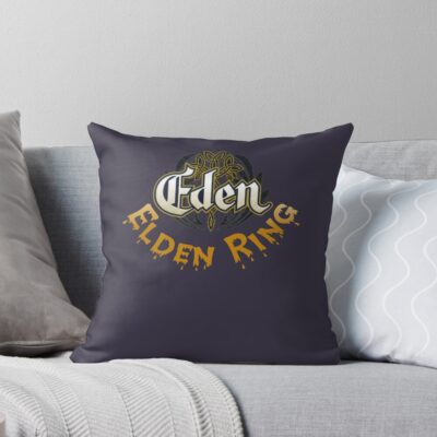 Funny Men Elden Ring Throw Pillow