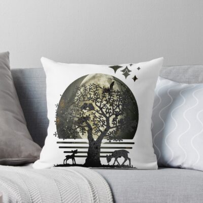 Elden Ring Deer Throw Pillow
