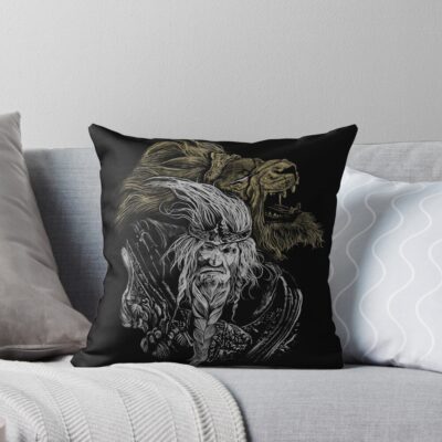 Elden Ring Fan Art Throw Pillow