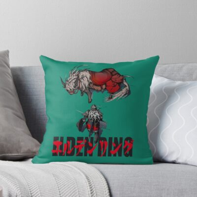 Elden Ring Akira Stle Throw Pillow