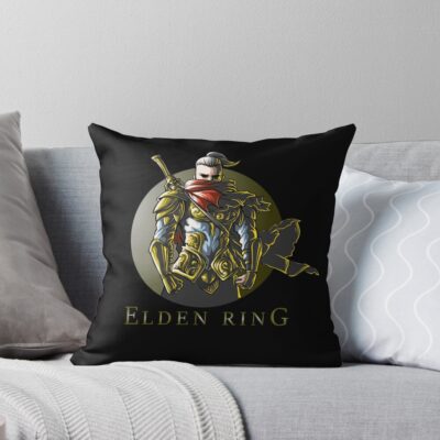 Elden Ring Fan Artwork Throw Pillow